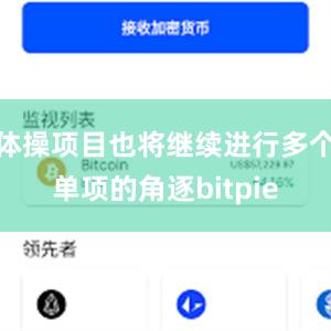 体操项目也将继续进行多个单项的角逐bitpie